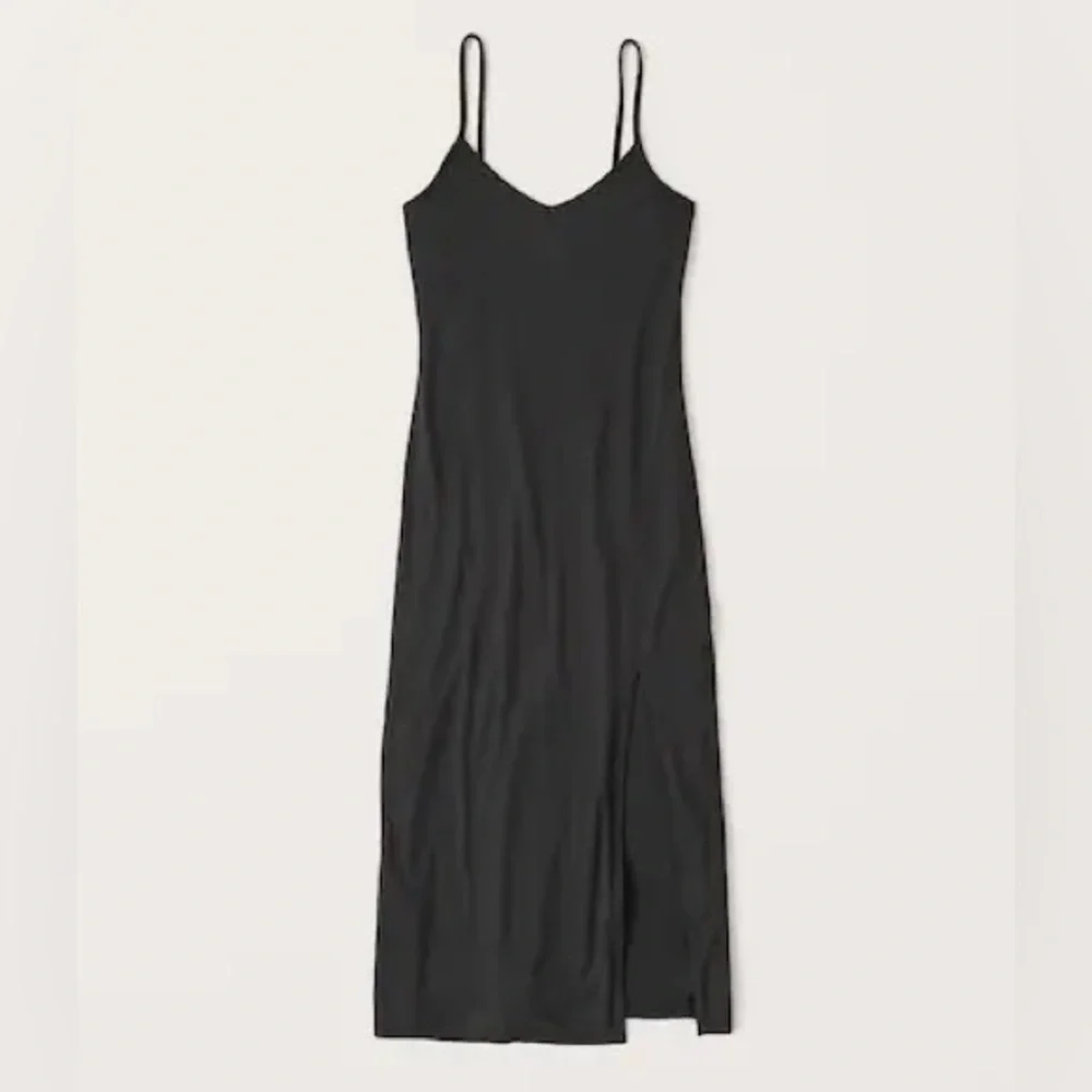 A&F Ribbed Knit Midi Dress M - Picture 3 of 7
